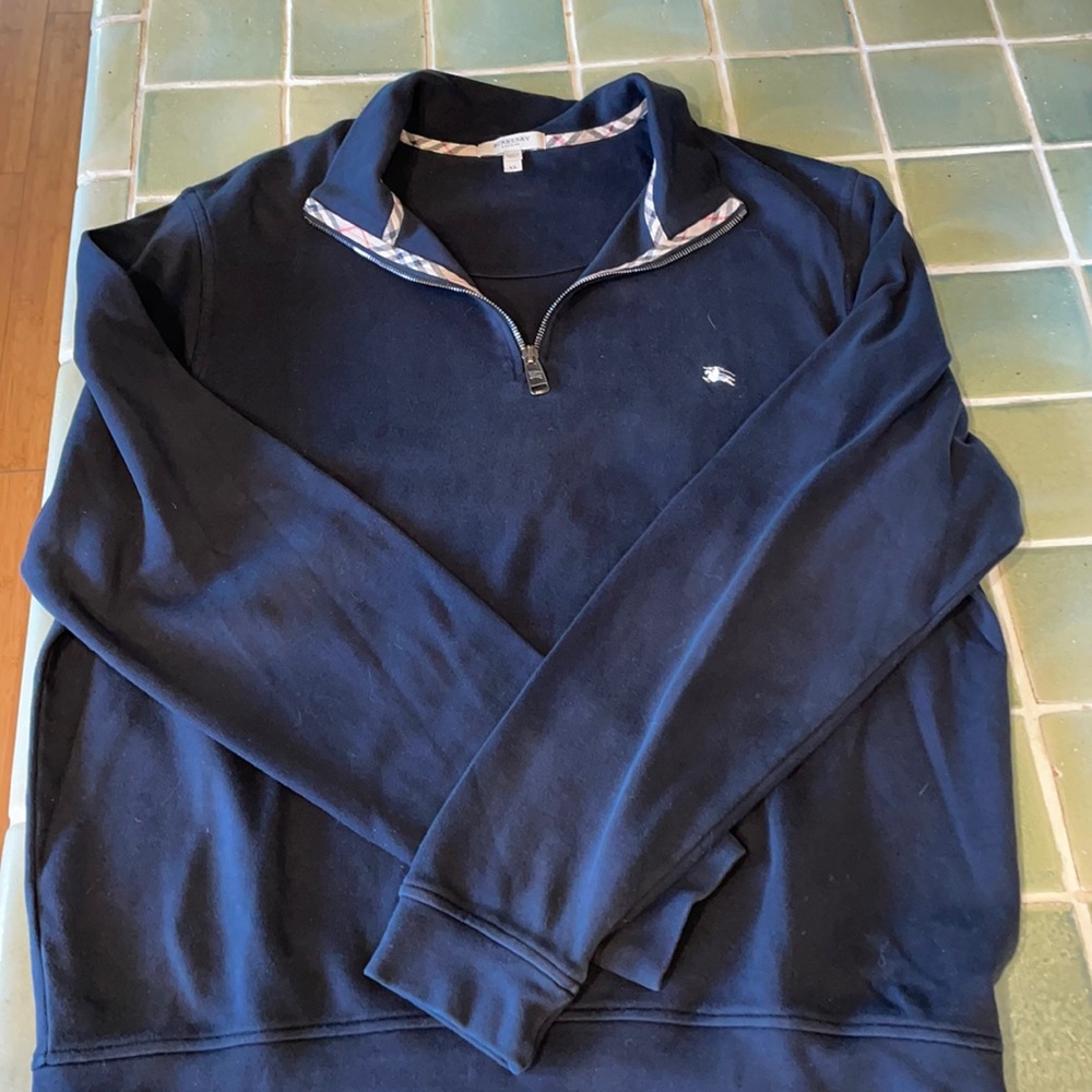 Burberry Black Half Zip - image 1